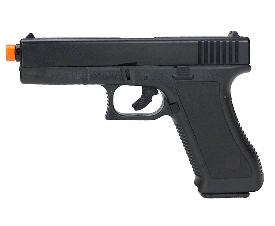 Pistola De Airsoft Glock G17 K17 Spring 6mm Kwc