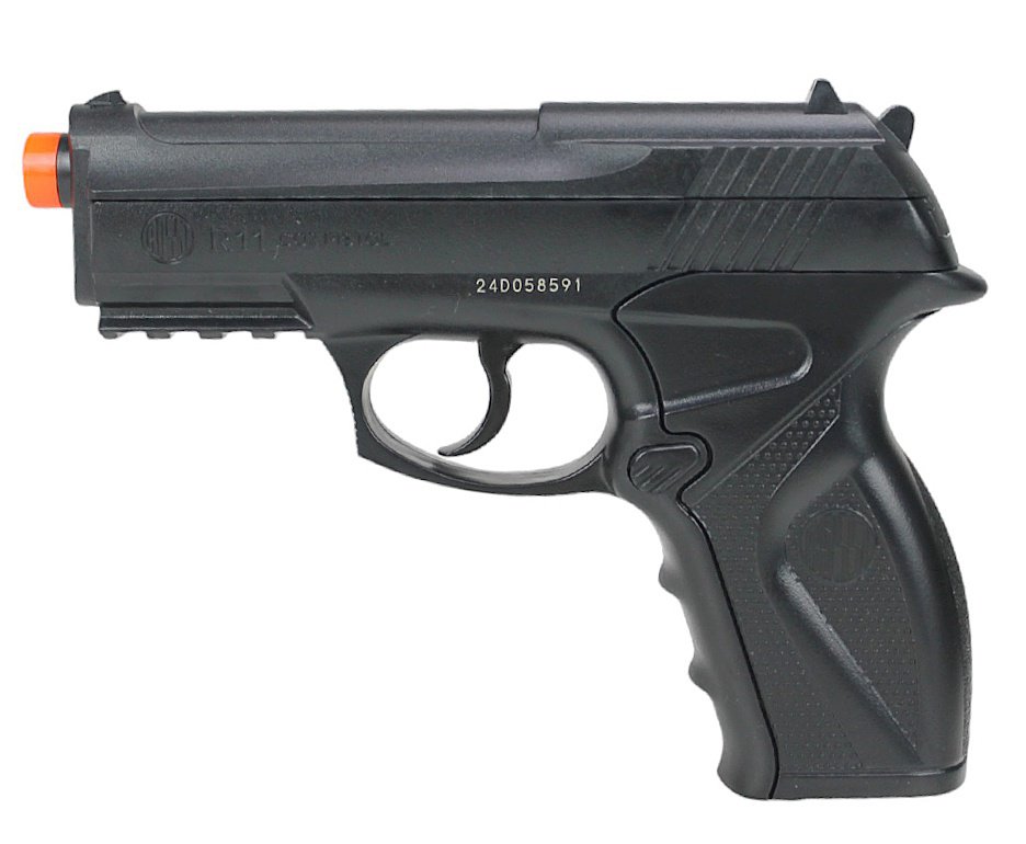 Pistola De Pressão Co2 C11 Esferas De Aço 6mm Wingun