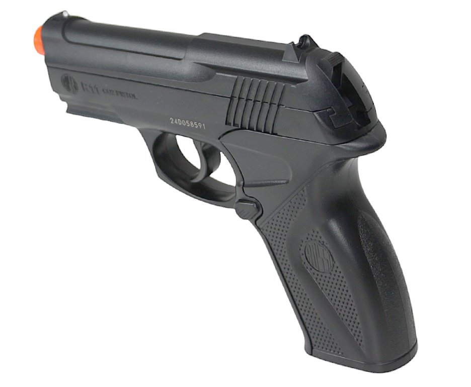 Pistola De Pressão Co2 C11 Esferas De Aço 6mm Wingun