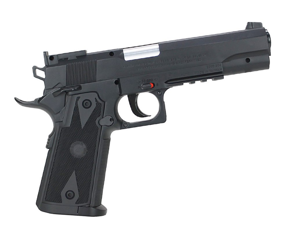 Pistola de Pressão CO2 1911 Match 20 tiros 4,5mm Power Win