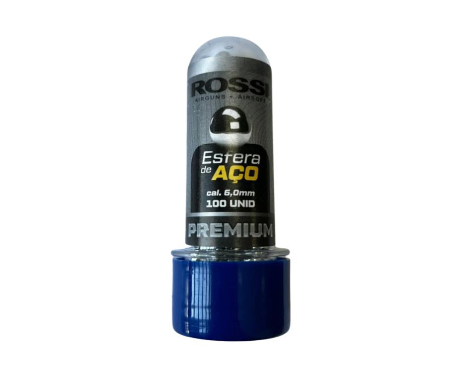 Esfera De Aço Rossi 6,0mm Para Pistola Co2 100und
