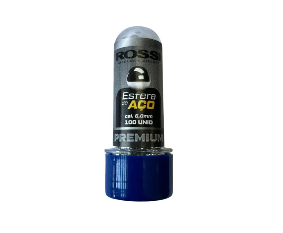 Esfera De Aço Rossi 6,0mm Para Pistola Co2 100und