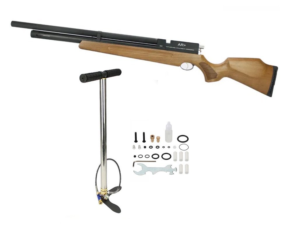 Carabina De Pressão Pcp Spa M22 5,5mm 11 Tiros Ar+ Bomba Hand Pump