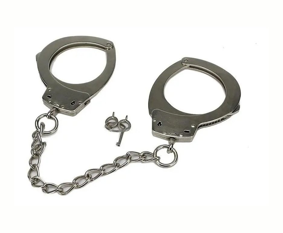Algema Brescia De Tornozelo Ft-05 Aço Niquelado Com Trava Dupla