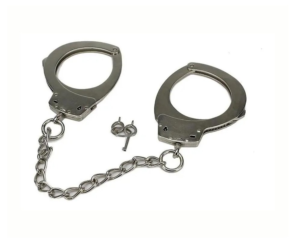 Algema Brescia De Tornozelo Ft-05 Aço Niquelado Com Trava Dupla