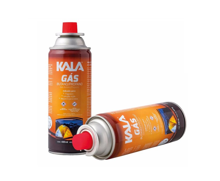 Refil Gas Para Fogareiro Campgas Com 4 Und - Kala