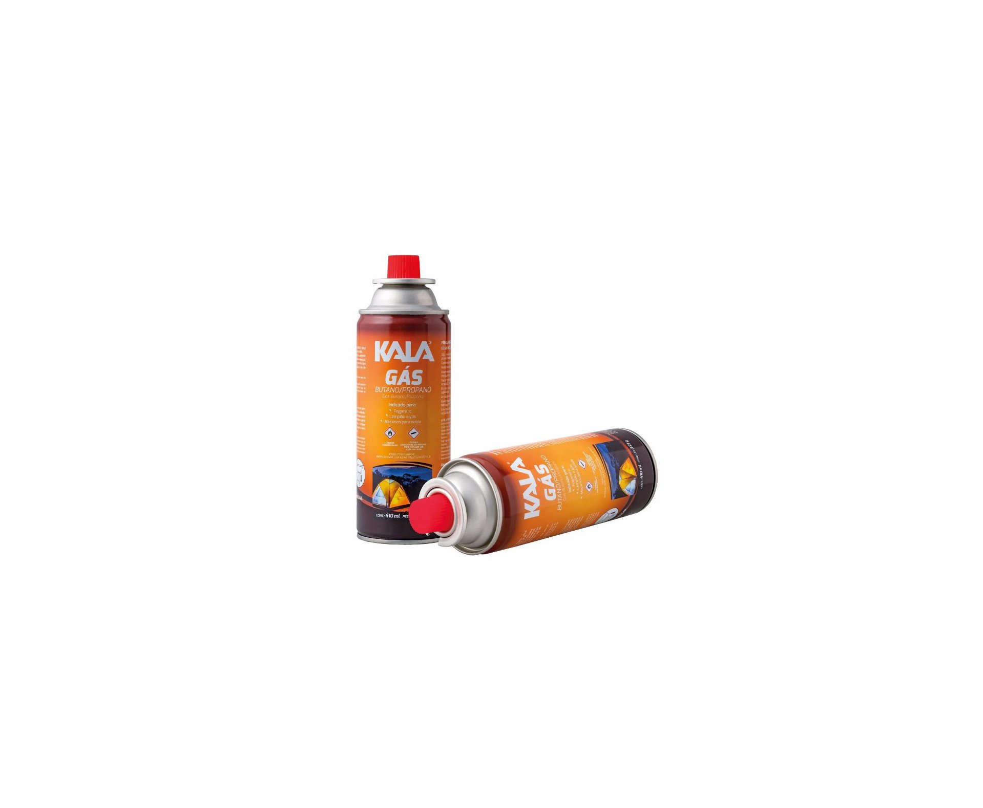Refil Gas Para Fogareiro Campgas Com 4 Und - Kala