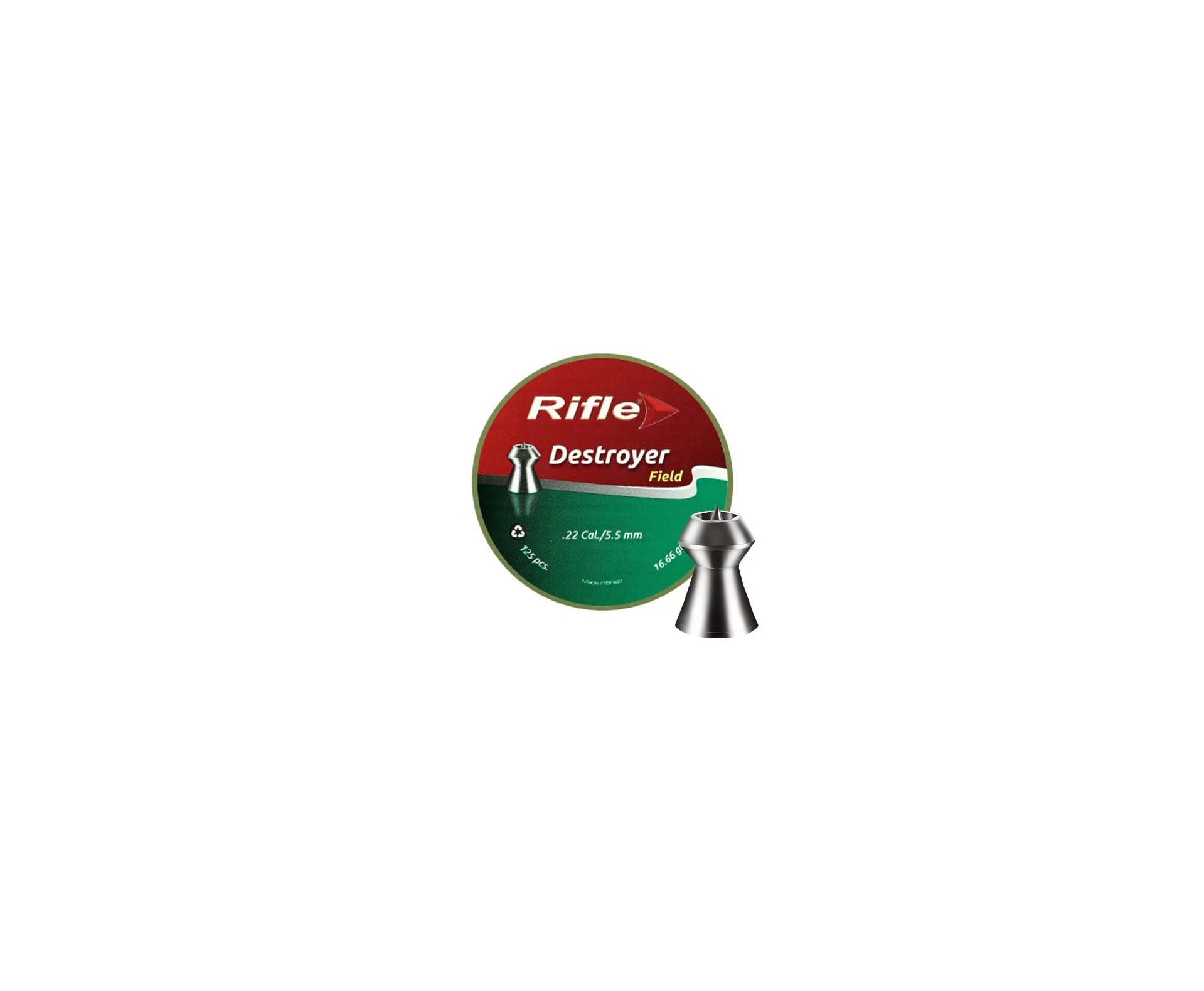 Chumbinho Rifle Destroyer Field 5,5mm Com 125 Und