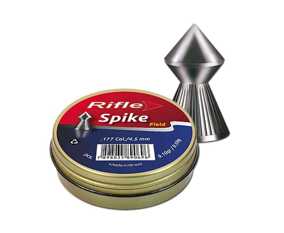 Chumbinho Rifle Field Spike 4,5mm - 250 Un