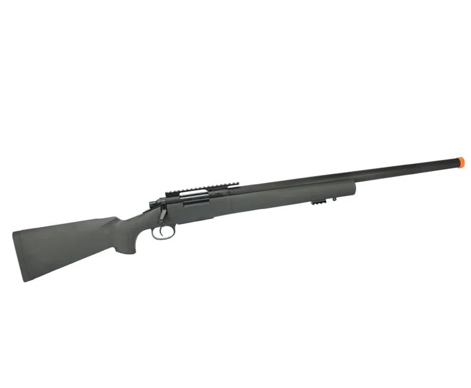 Rifle De Airsoft Sniper M24 Storm Full Metal Vsr10 500fps G2 Spring 6mm - Rossi + Luneta 4x32 + BBs 0,28