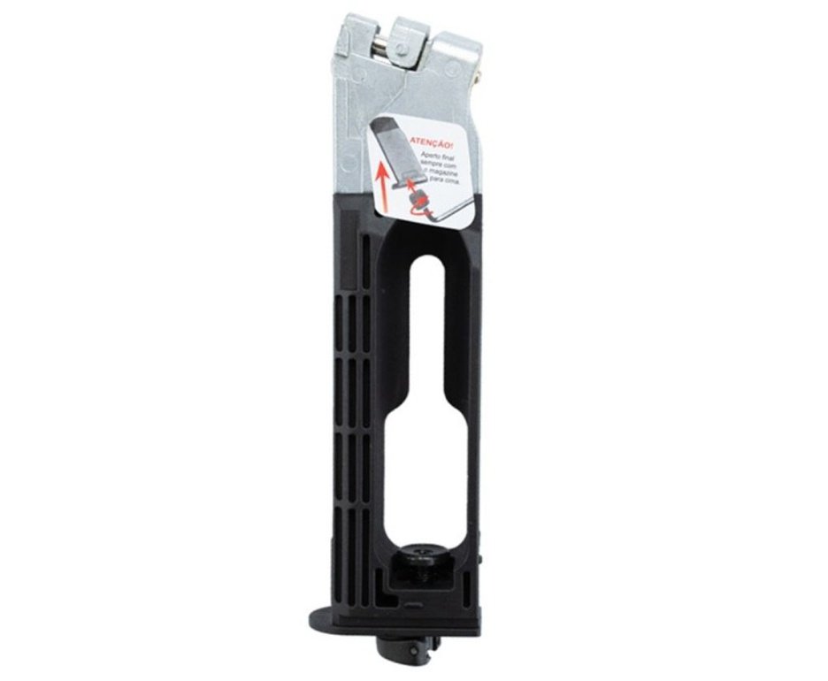 Magazine de Esfera de Aço para Pistola a Gás CO2 W125B 4.5mm – Wingun