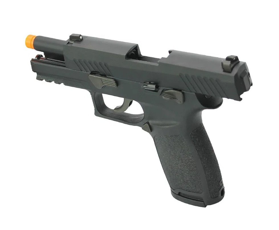 Pistola de Airsoft Gas GBB Sig Sauer F18 Blowback Black 6mm - WE
