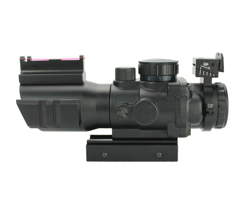 Luneta/red Dot Acog Mira Holográfica Titan Tactical 4x32 Trilho De 11/22mm