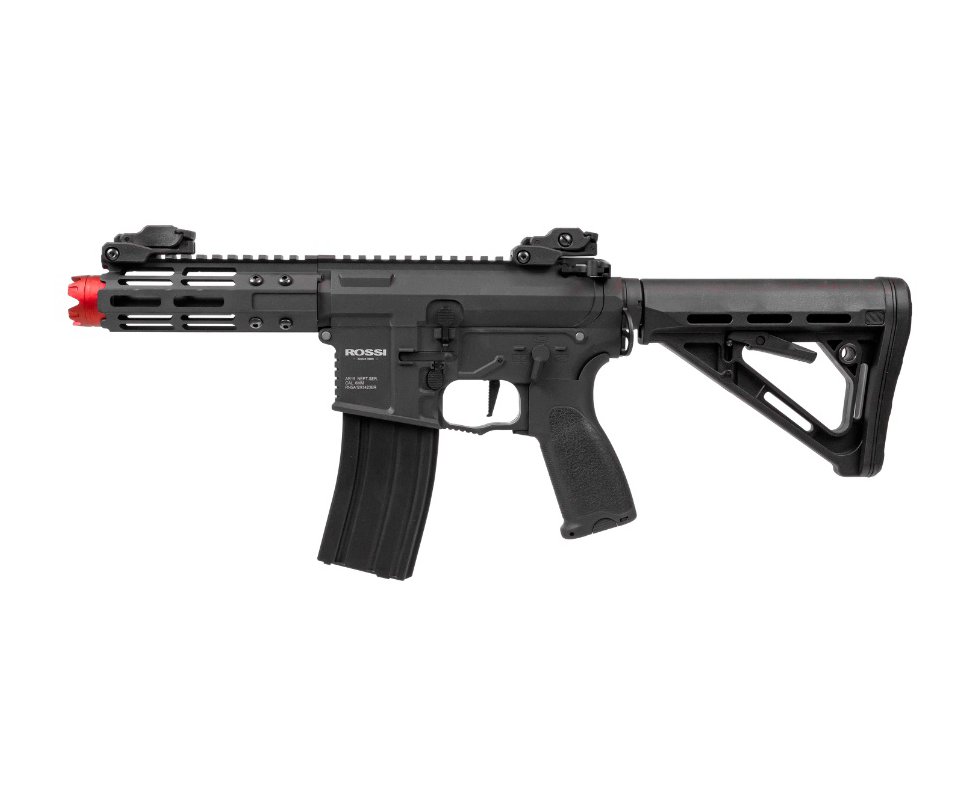 Rifle De Airsoft Pdw Rossi Ar15 Neptune 6mm Keymod 5,5" Com Gatilho Et