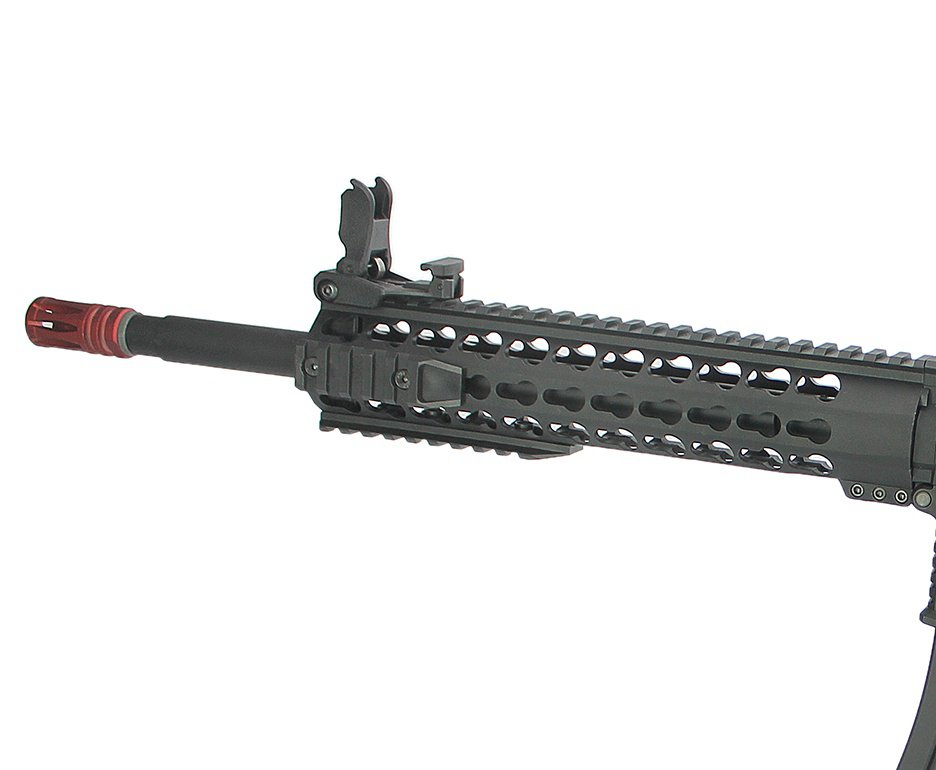 Rifle De Airsoft Ar15 Neptune Full Metal Keymod 10" Gatilho Et Elet 6mm Rossi
