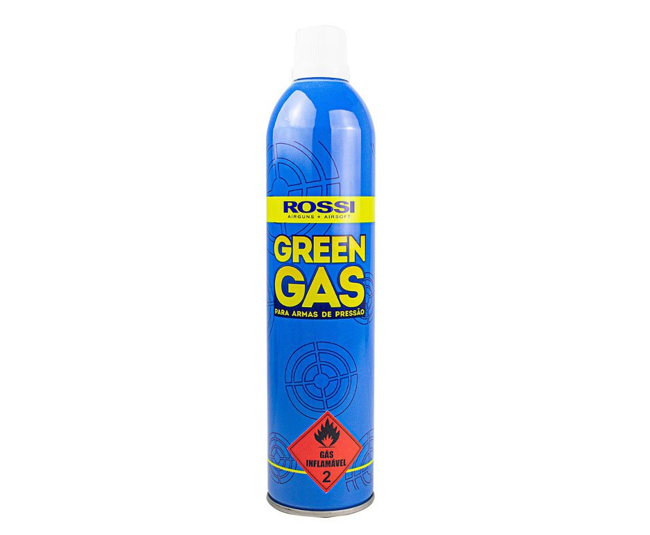 Cilindro GBB Green Gas para airsoft 600ml - Rossi