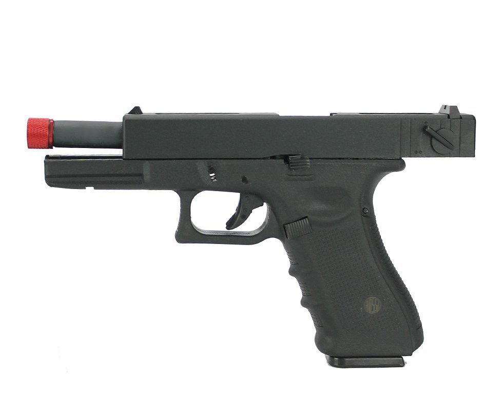 Pistola de Airsoft Gas Green Gas Glock R18 Blowback GBB 6mm Rossi