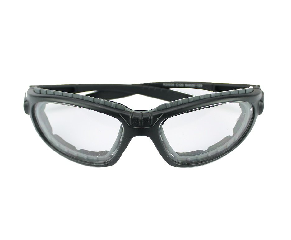 Óculos Insano Shades com Armação Preto Fosco C/ Troca de Lente - Lente Preta/Transparente