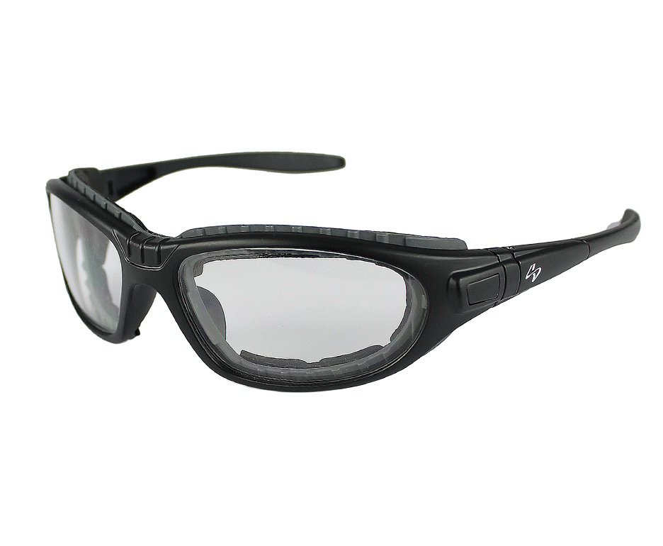 Óculos Insano Shades com Armação Preto Fosco C/ Troca de Lente - Lente Preta/Transparente