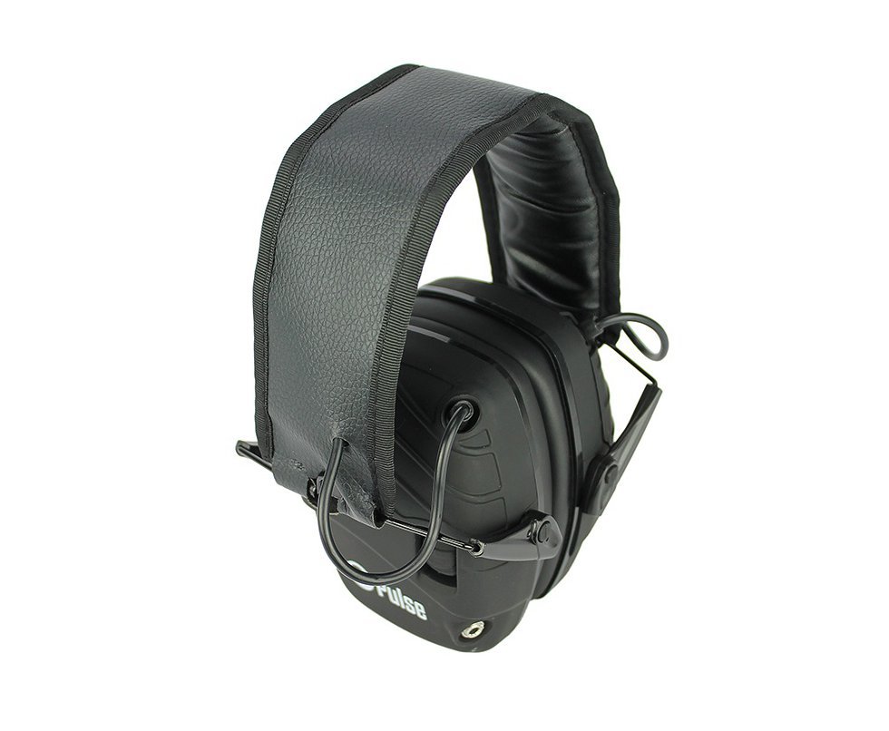 Abafador Eletrônico 22db tiro Esportivo Entrada P2 Preto - Pulse