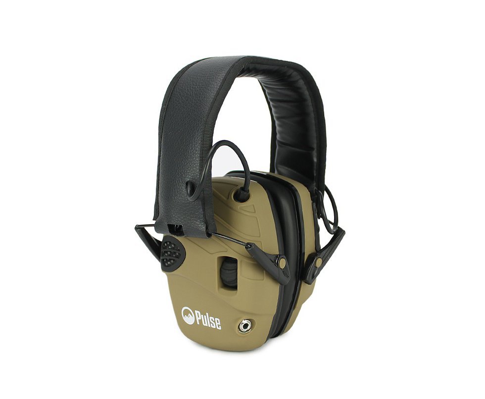 Abafador Eletrônico 22db Tiro Esportivo Entrada P2-Tan - Pulse