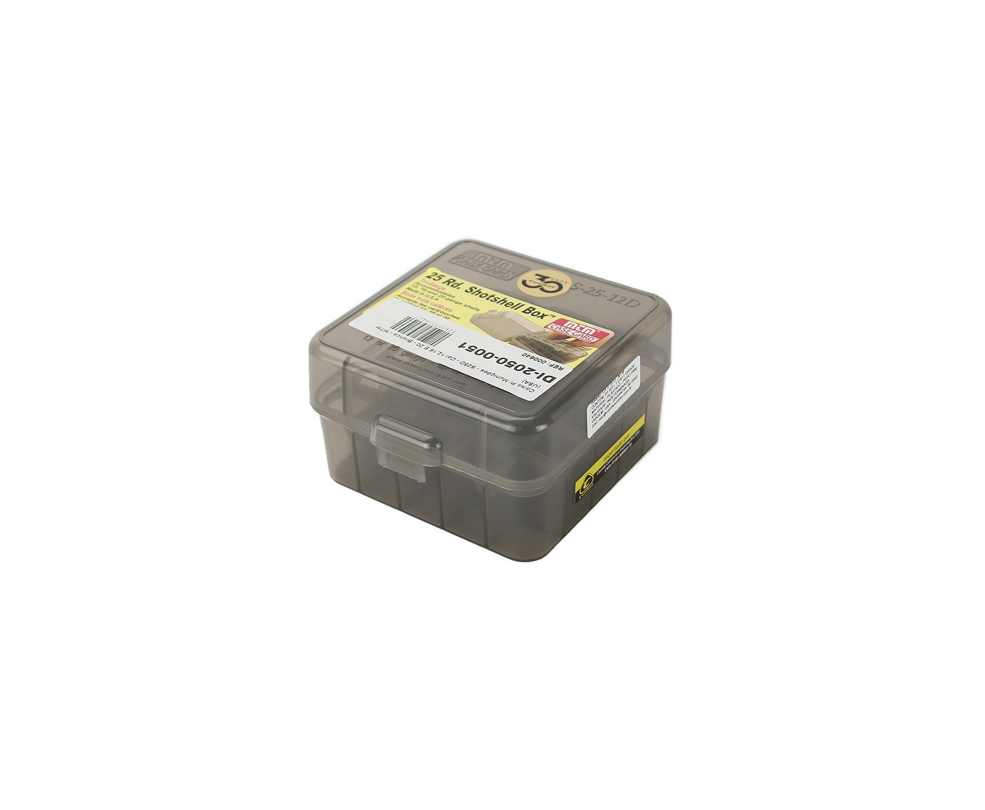 Caixa P/ Munições - S25D - Cal.12,16 E 20 Smoke-MTM Case Gard