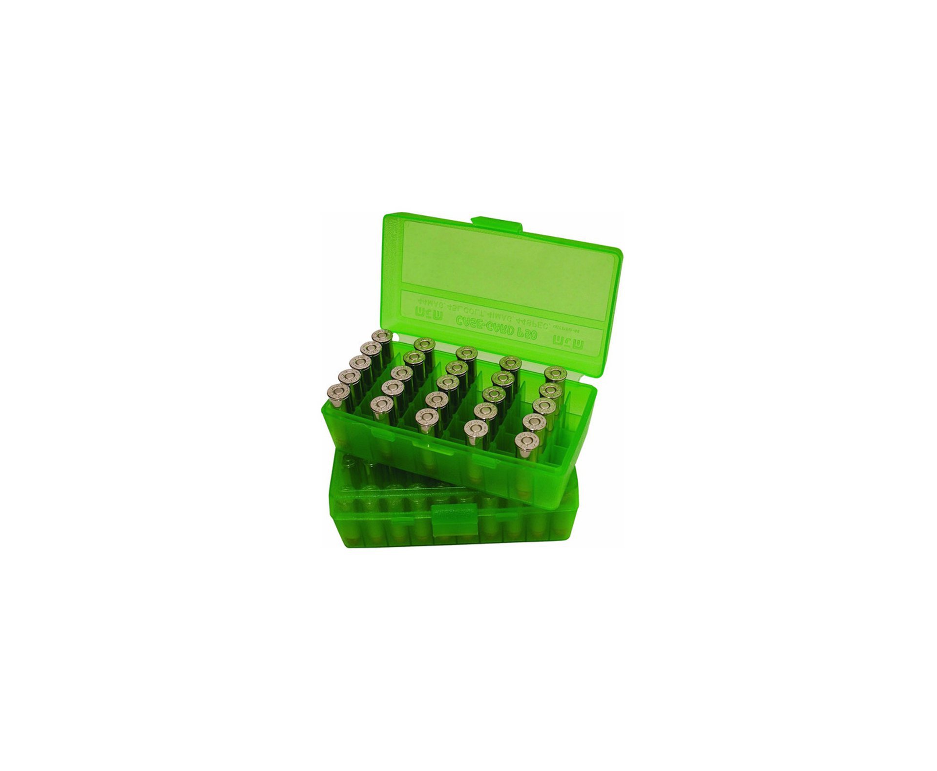 Caixa P/ Munições MTM Case Gard Cal.380/9mm - Verde