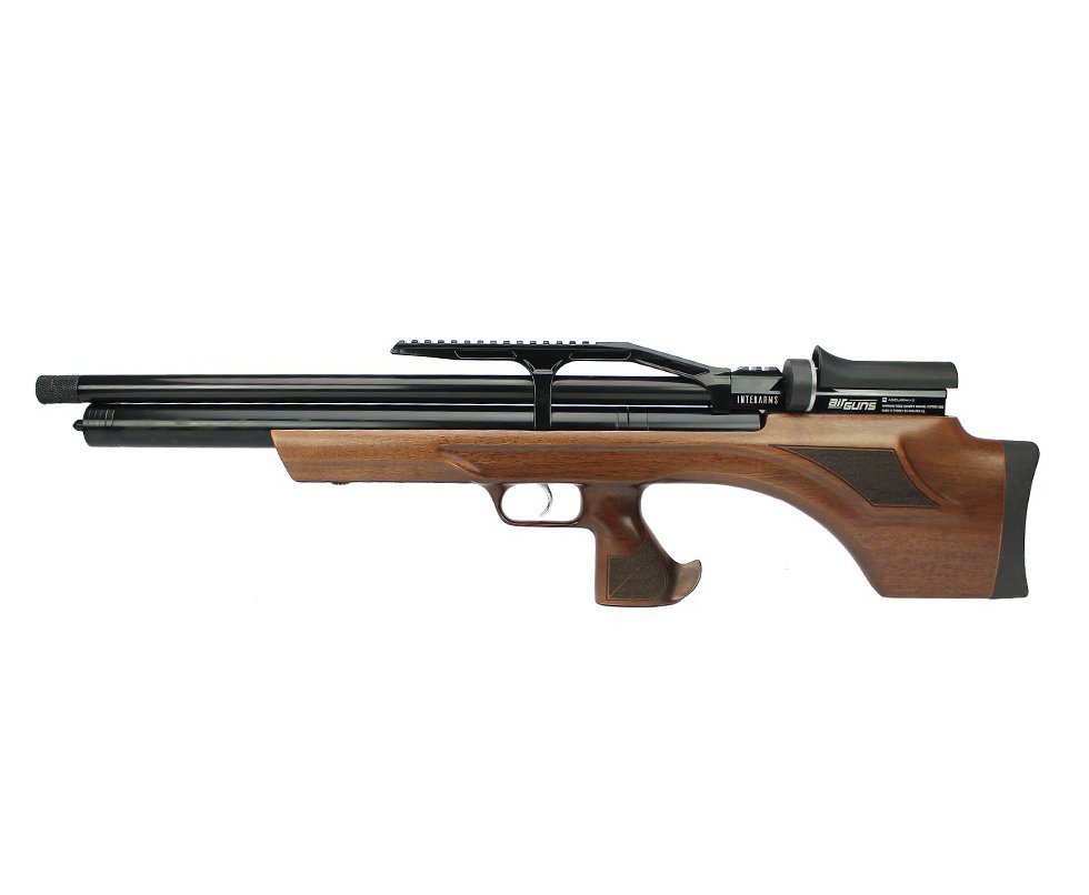 Carabina de Pressão PCP Aselkon MX7 Bullpup Wood Regulated 12 Tiros5.5mm
