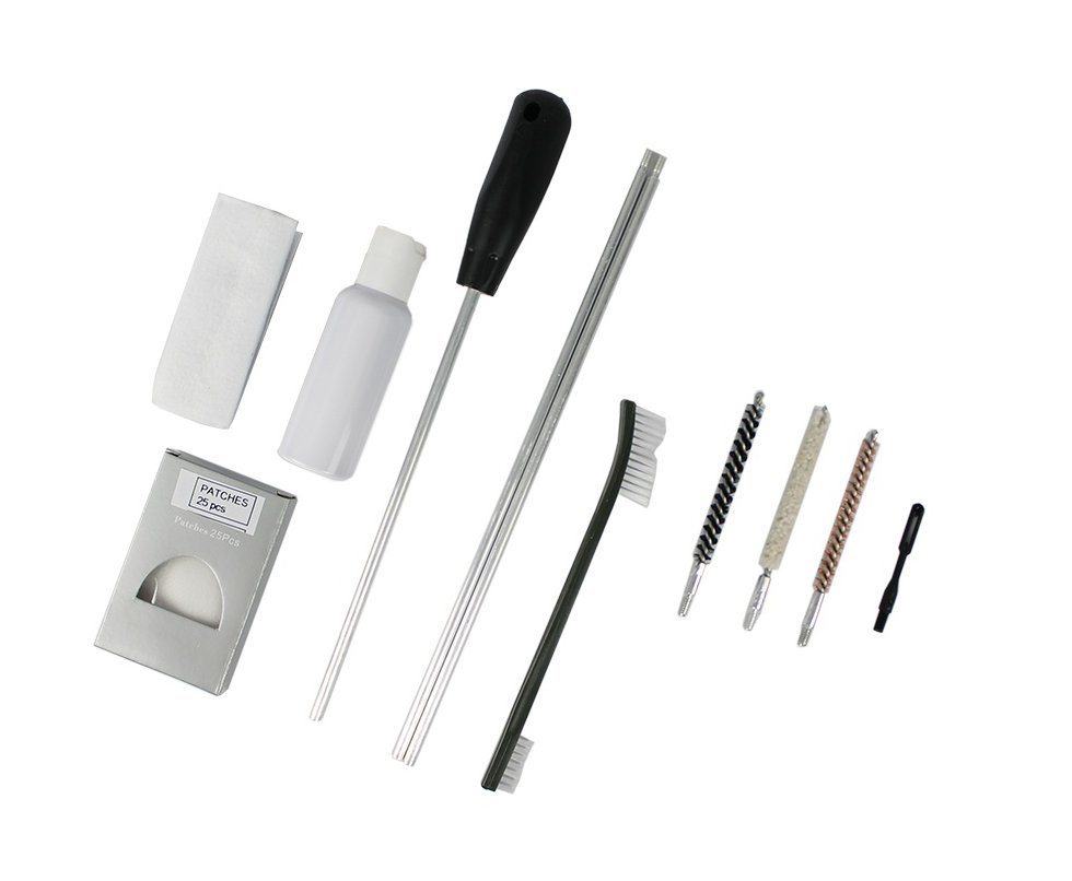 Kit de Limpeza completo para Carabina Pressão 5.5mm QuickShot