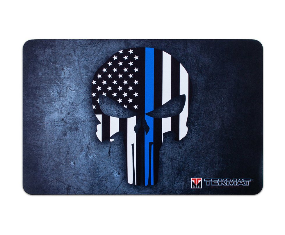 Tapete Para Limpeza de Armas Tekmat Punisher Police 28x42cm