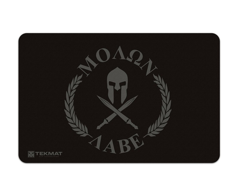 Tapete Para Limpeza de Armas - Molon Labe 28x42cm