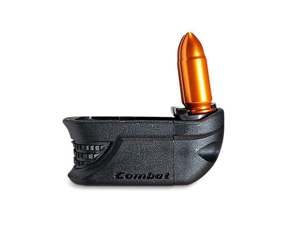 Prolongador Combat Para Glock 19,22,23,25,34 e 35 c/ Porta 2 Munições