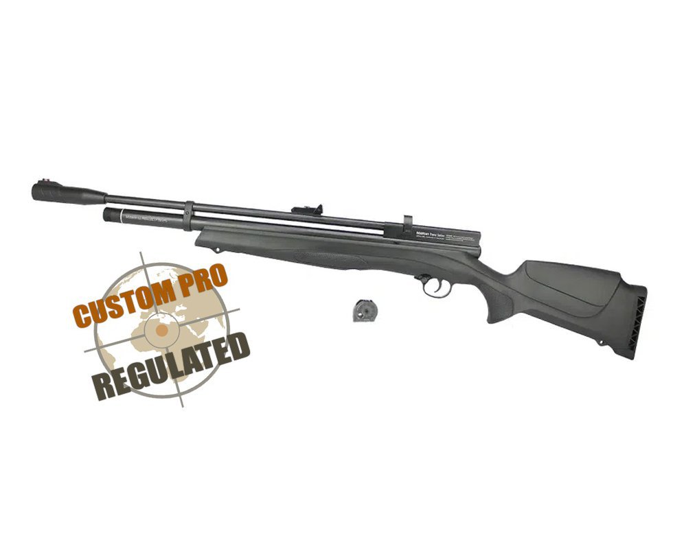Carabina de Pressão Beeman PCP 1336 Custom Pro Regulated 5,5mm 10 Tiros Rossi