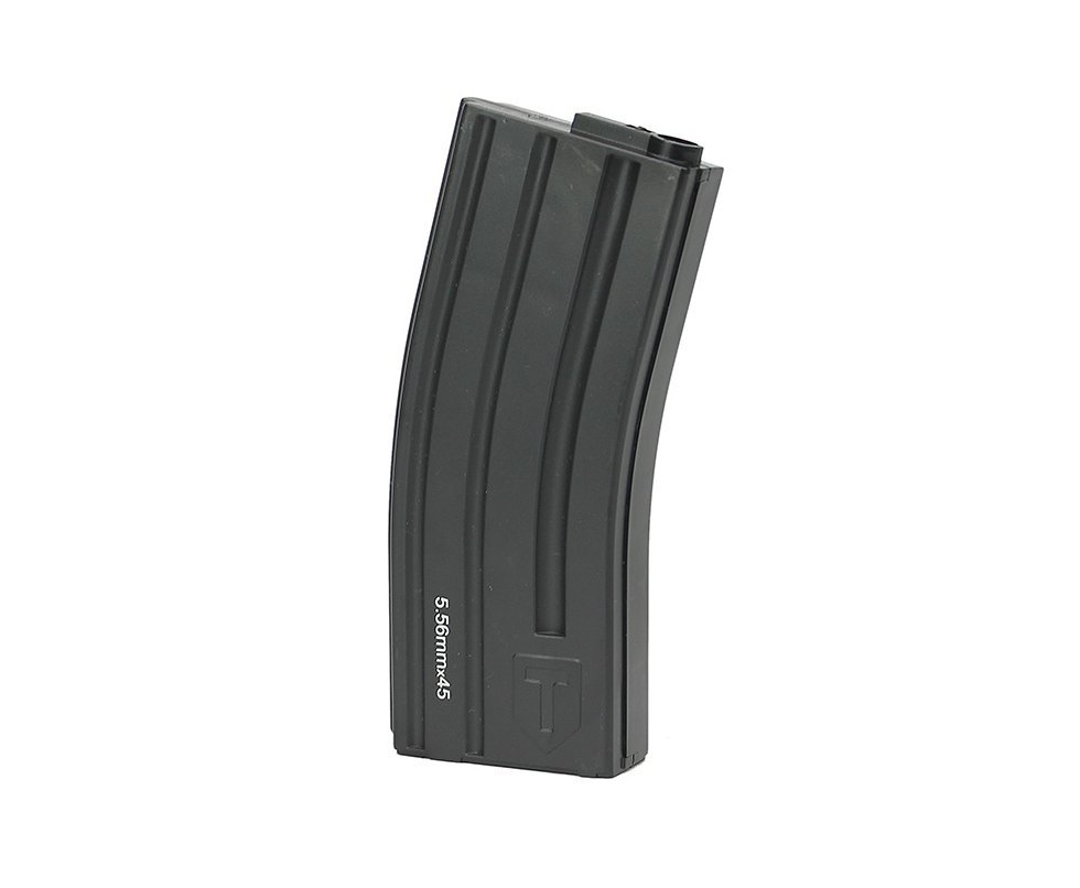 Magazine para Airsoft Rifle M4 Mid Cap 120R Preto - Taitus