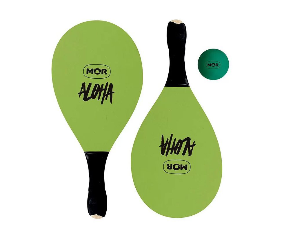 Frescobol de Madeira Revestida Aloha - Verde - MOR