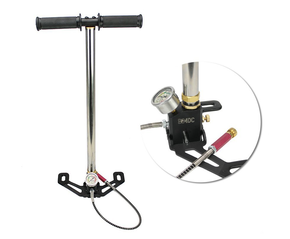 Bomba Hand Pump Pneumatica Manual Pcp 300 Bar Pes Dobravel - MDC