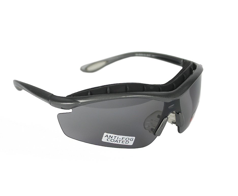 Óculos de Proteção HSD Anti-Embaçante Cinza Sport para tiro esportivo