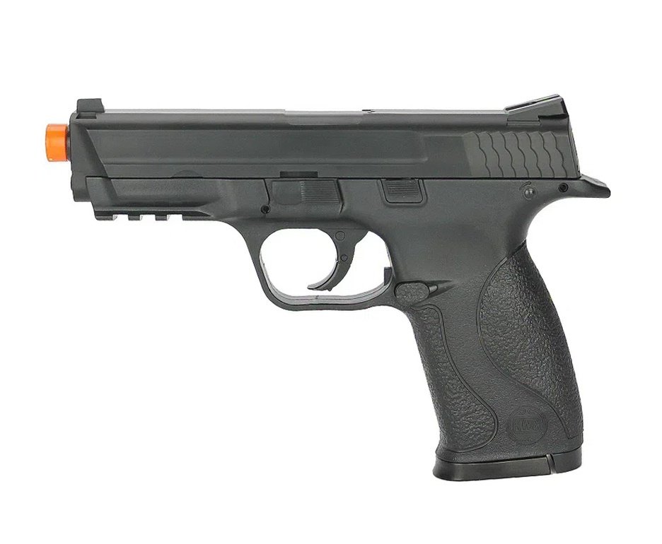 Pistola de Airsoft CO2 S&W MP40 Cal 6mm KWC Rossi + CO2 + Bbs 0,28g