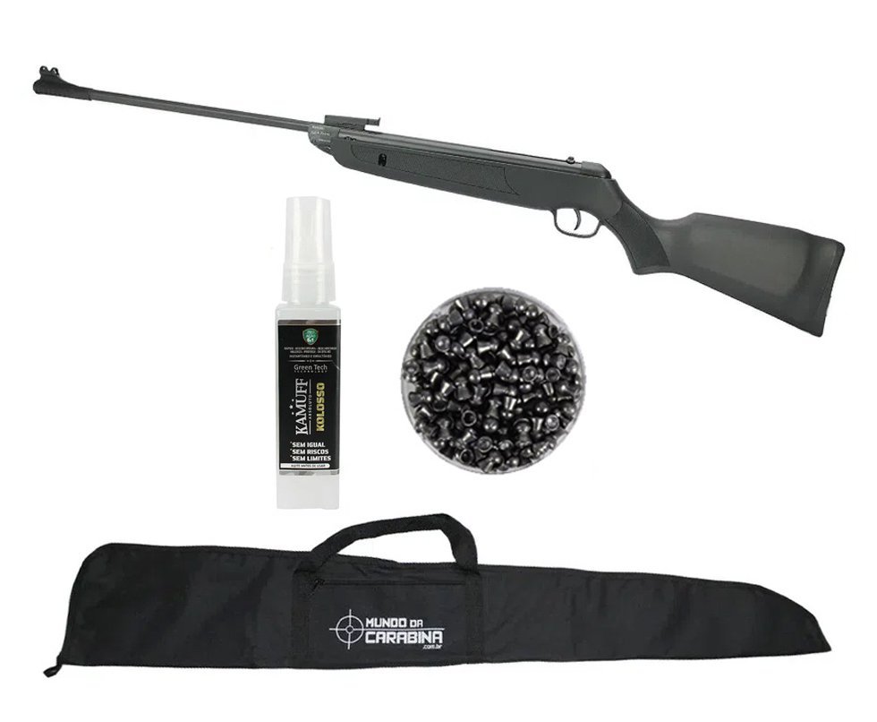 Carabina De Pressão Rossi Dione Sport Up Power 4,5mm + Capa + Chumbinho