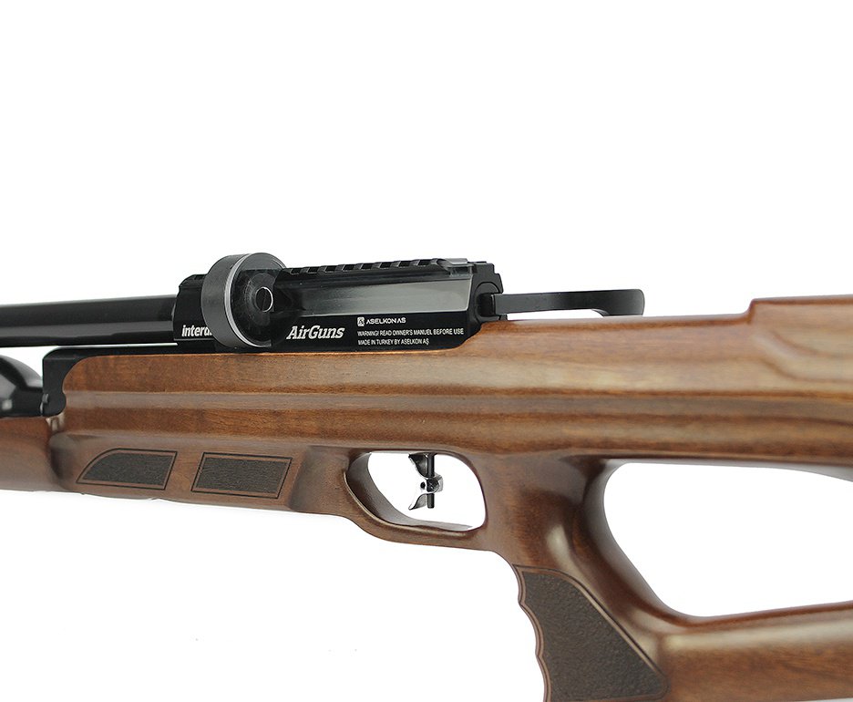 Artefato de Pressão PCP MX9 Sniper Wood Regulated 5.5mm Aselkon Mostruario