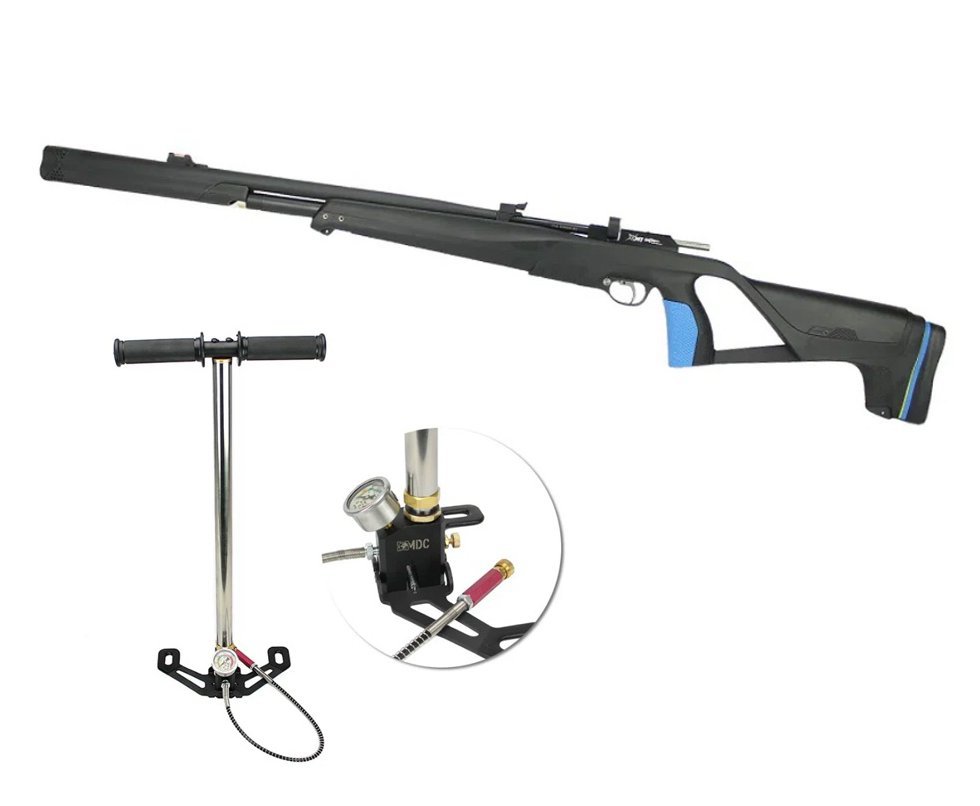 Carabina PCP Stoeger XM1 S4 Supressor 5.5mm - Stoeger By Beretta + Bomba MDC