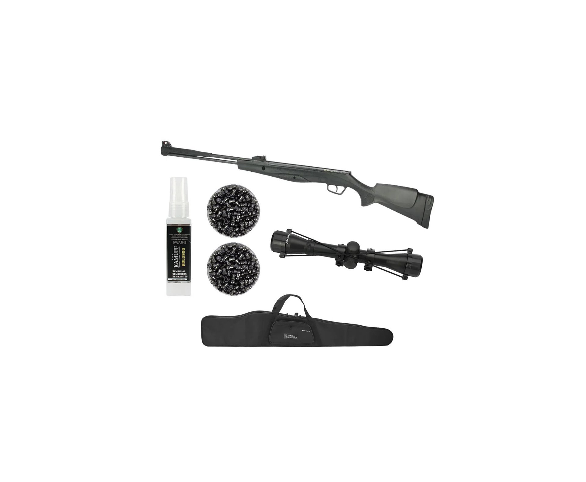 Carabina De Pressão Stoeger Rx40 Nitro 5.5mm Beretta + Luneta + Kit