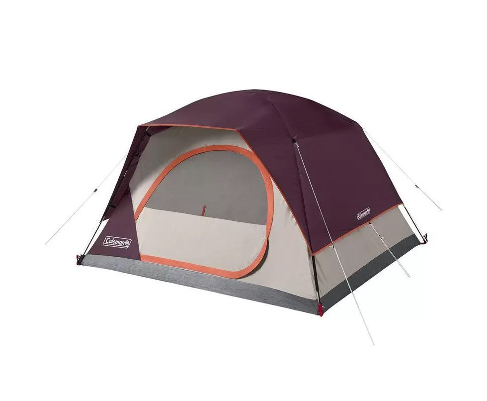 Barraca Iglu Camping Skydome Coleman 4 Pessoas 2500mm coluna D'agua
