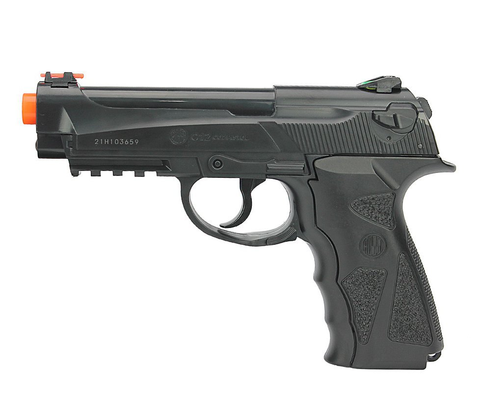 Pistola De Airsoft Gas Co2 C12 6,0mm WinGun Rossi