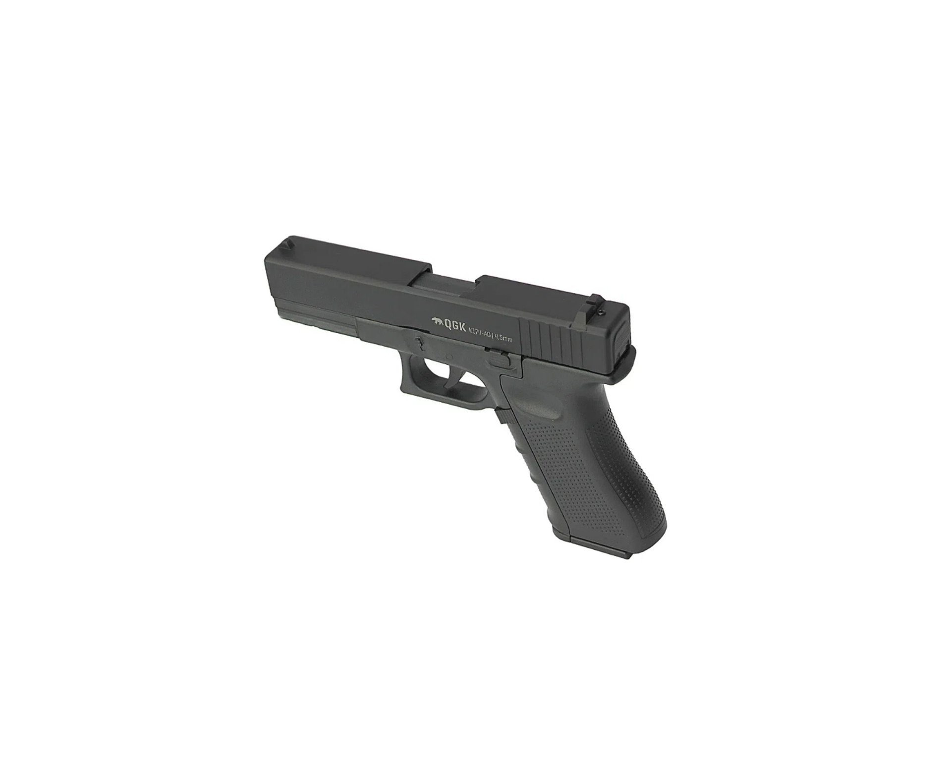 Pistola de Pressão Gás CO2 K17 II Glock Slide Metal 4.5mm QGK + CO2 + Case + BBs