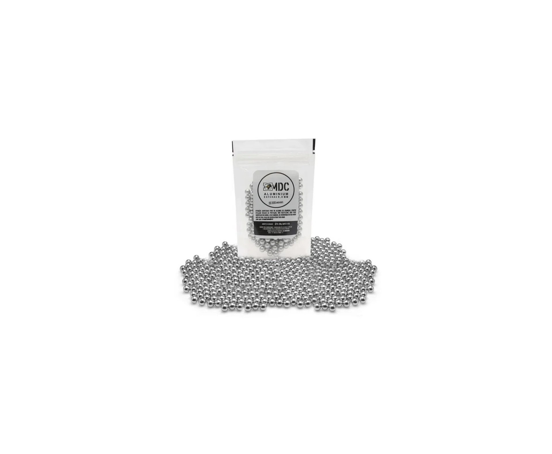 Revólver Pressão Airguns CO2 Titan 6" Black Full Metal 6mm esfera aço - QGK + CO2 + Kit Bbs