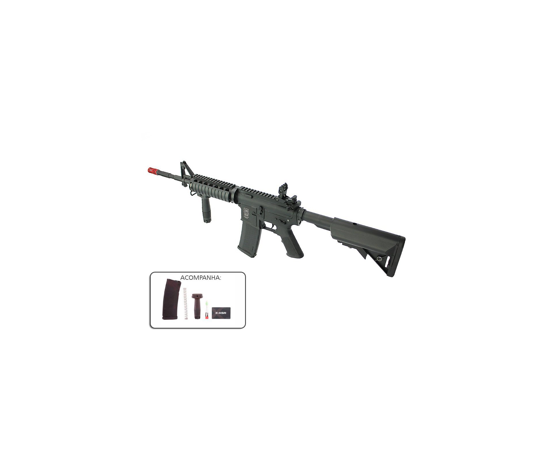 Rifle de Airsoft M4 Carbine SA-C03 Black Linha Core C-Series - Specna Arms