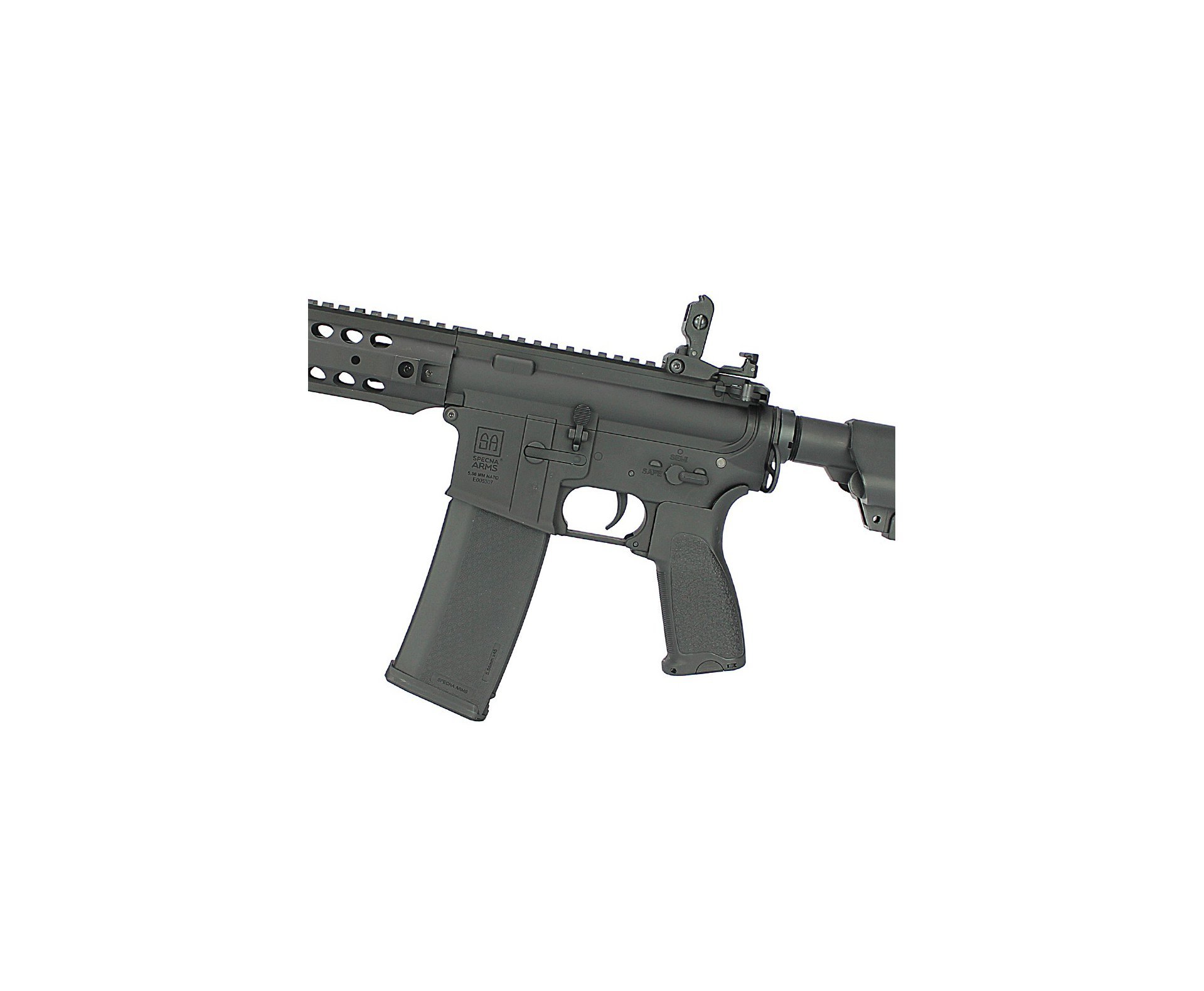 Artefato de Airsoft Aeg M4 Carbine Long Sa-E06 Black Edge E-Series - Specna Arms