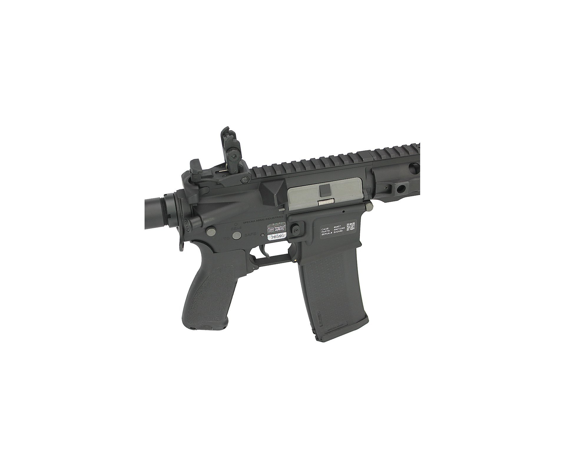 Artefato de Airsoft Aeg M4 Carbine Long Sa-E06 Black Edge E-Series - Specna Arms