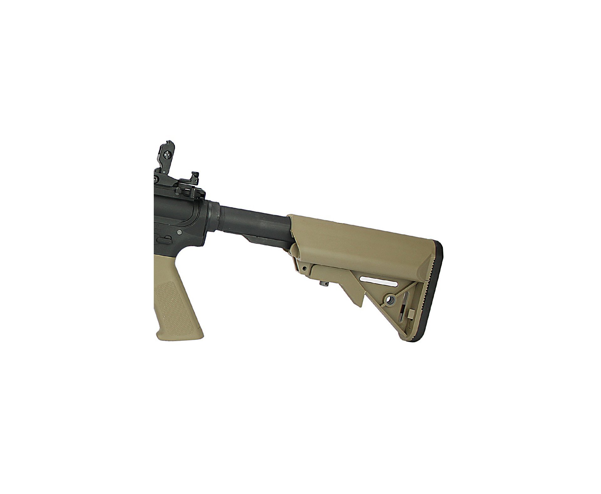 Artefato de Airsoft M4 Carbine Long M-Lok Sa-C14 Half Black/Tan Linha Core C-Series - Specna Arms